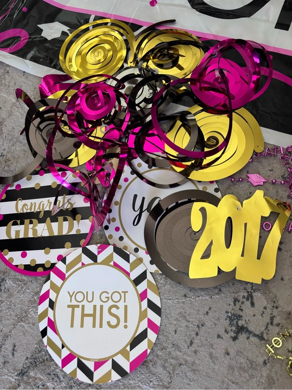 Graduation decor bundle